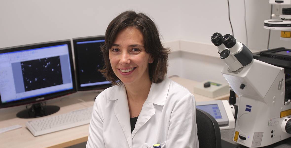 El anticuerpo 3B5H10 detecta especies tóxicas implicadas en la enfermedad de Huntington La Dra. Montse Arrasate, coautora de un trabajo publicado en Nature Chemical Biology