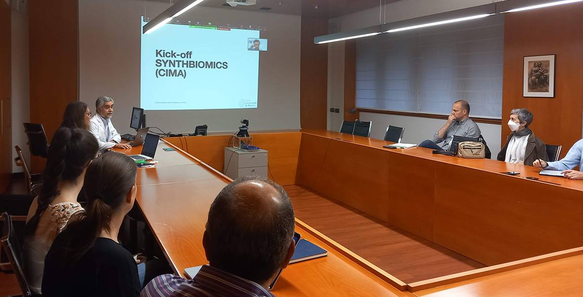 Arranque del proyecto SYNTHBIOMICS