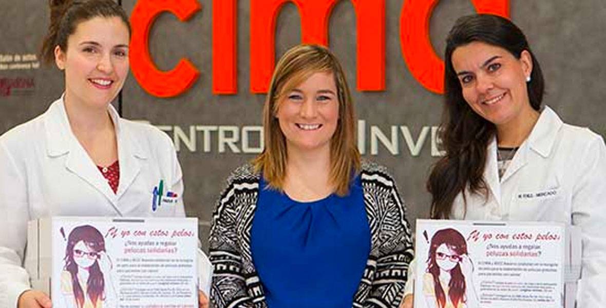 Mechones solidarios contra el cáncer