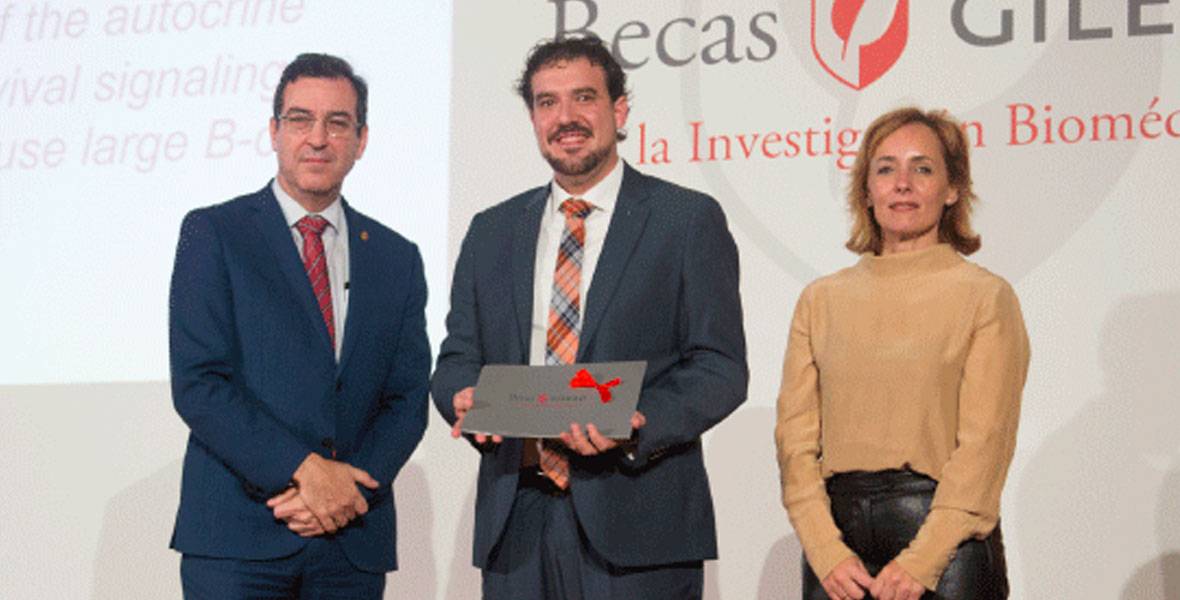 El Dr. Sergio Roa, premiado en las VII becas Gilead a la investigación biomédica