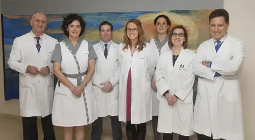Equipo de investigadores de CUN y CIMA Equipo de profesionales de Clínica Universidad de Navarra y del CIMA que intervienen en la investigación del Dr. Melero premiada con una ayuda del BBVA.